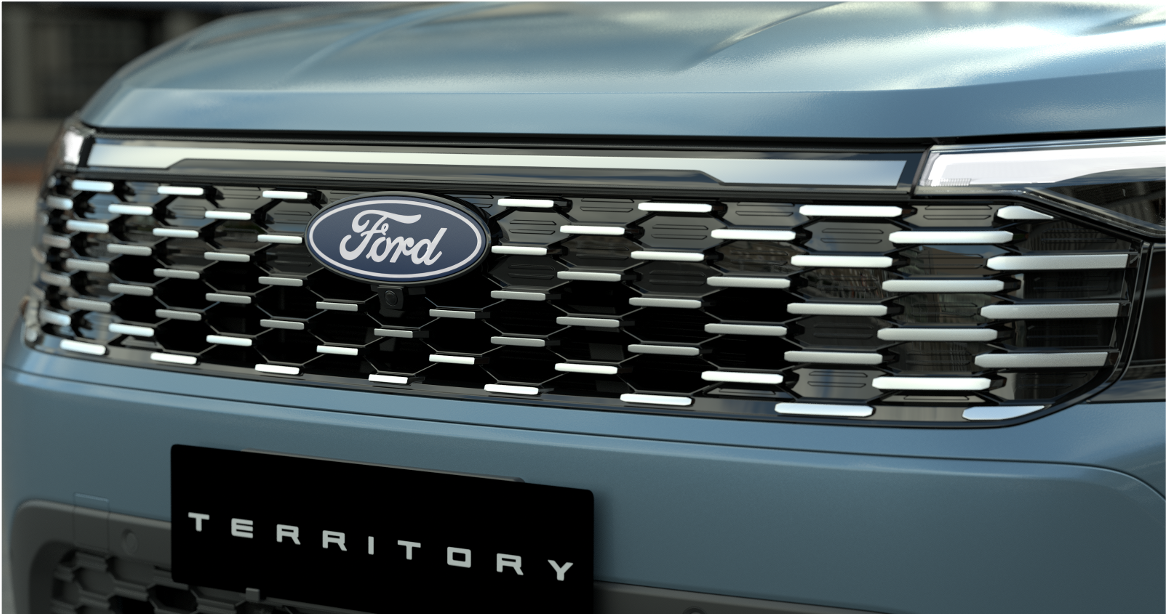 Mặt Ca lăng Ford Territory FaceLift 2025